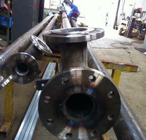 Overhaul of multi-section pipes for a heat exchanger