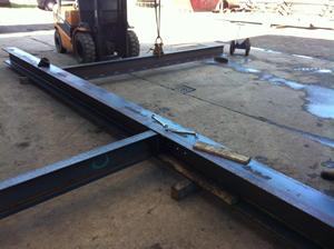 Steelwork Installation for a 3 storey building extension